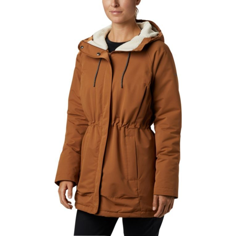 Columbia South Canyon Sherpa Lined Jacket Camel Brown