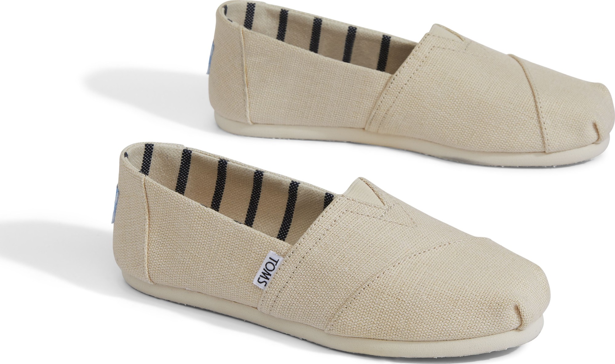 toms alpargata canvas pumps