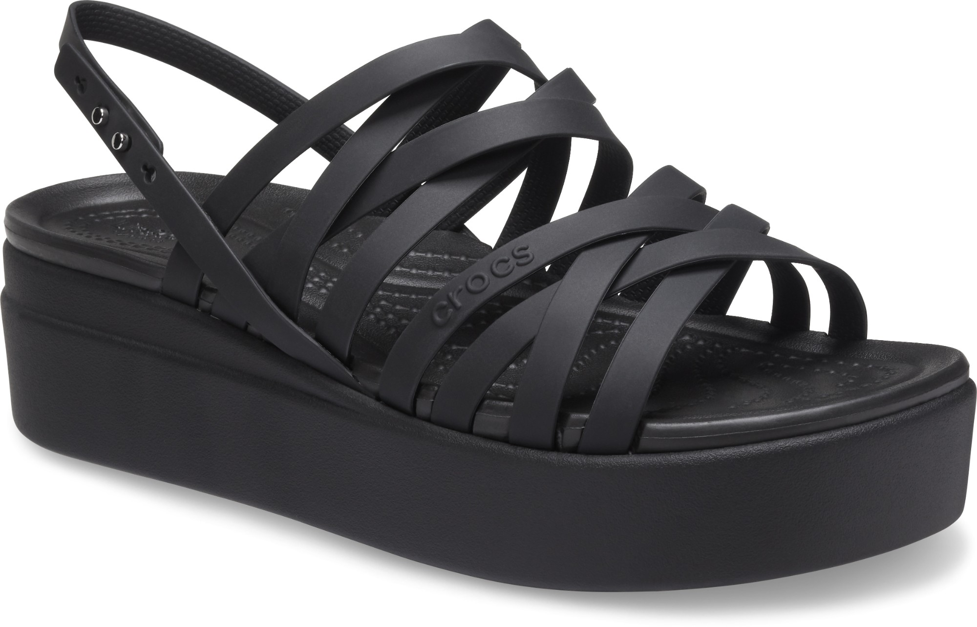 Crocs™ Brooklyn Strappy Low Wedge Women's OPEN24.CZ