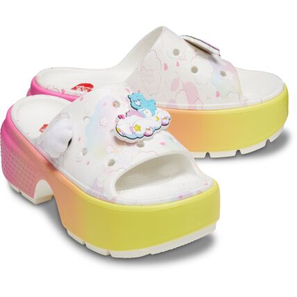 Crocs™ CARE BEARS STOMP SLIDE White
