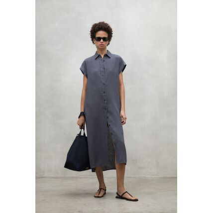 ECOALF AMATISTAALF DRESS WOMAN 0710 Mountain/Asphalt