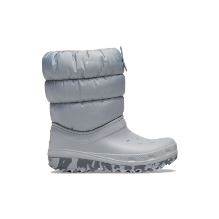 Crocs™ Classic Neo Puff Boot Kid's 207684 Light Grey