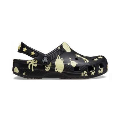 Crocs™ CLASSIC GLOW SPACE CLOG TODDLER'S Black