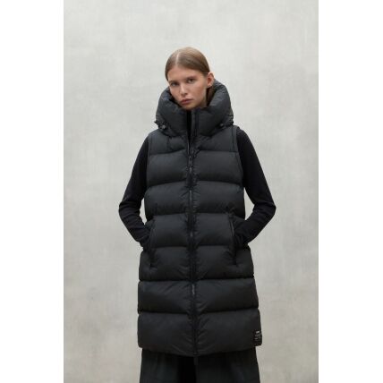ECOALF MANLIEALF VEST WOMAN Black