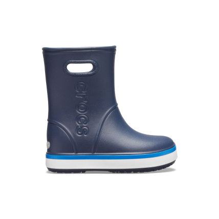 Crocs™ Crocband Rain Boot Kid's Navy/Bright Cobalt
