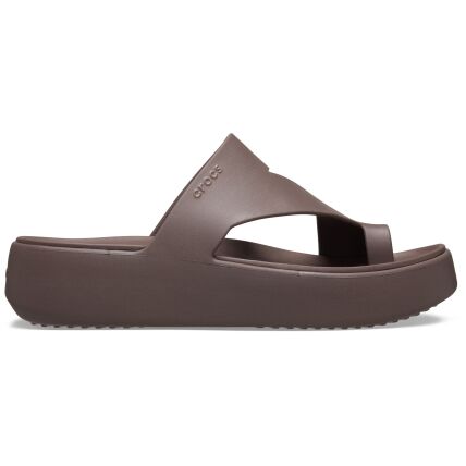 Crocs™ GETAWAY PLATFORM TOE LOOP Truffle