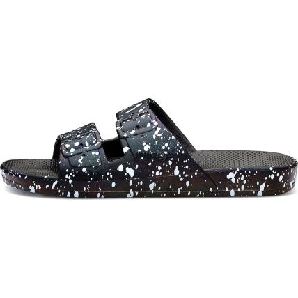 Freedom Moses BLACK SPLATTER Black/White splash