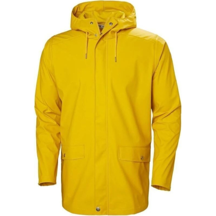 HELLY HANSEN Moss Rain Coat Essential Yellow