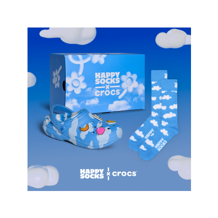 Crocs™ HappySocks X Classic Bundle Powder Blue