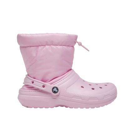 Crocs™ Classic Lined Neo Puff Boot Ballerina Pink