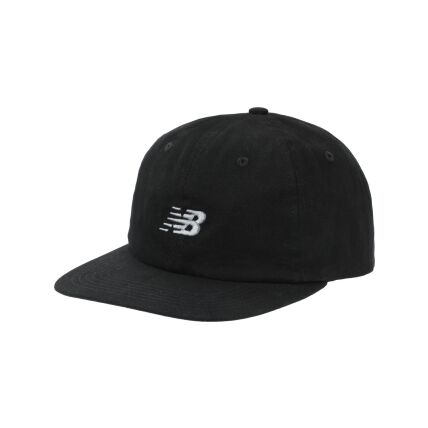 New Balance 6 Panel Deconstructed Flat Brim Black