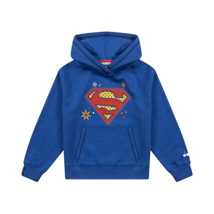 DIADORA JU.HOODIE SUPERHEROES Princess Blue