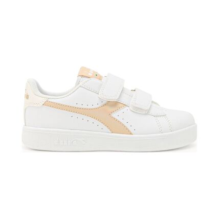 DIADORA Game P Ps Girl Kid's White/Whisper Pink