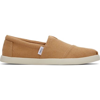 TOMS Recycled Cotton Canvas Men Alpargata Forward Doe