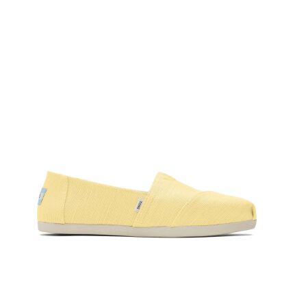 TOMS Heritage Canvas Women's Alpargata Banana Yellow