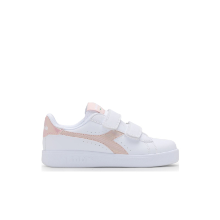 DIADORA Game P PS Girl White/Peach Whip