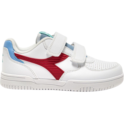 DIADORA Diadora Raptor Low Stripe Ps White/Salsa/Coronet Blue