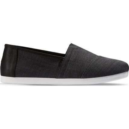 TOMS Crossweave Synthetic Trim Men's alpargata Black