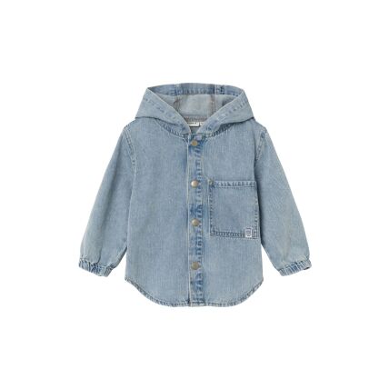 Name It SHIRT W HOOD 5490-OV Light Blue Denim