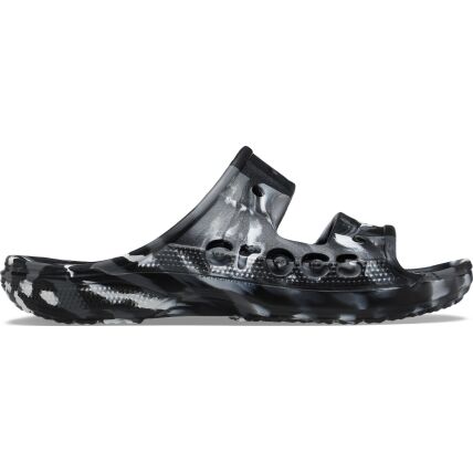 Crocs™ Baya Marbled Sandal Black/Multi