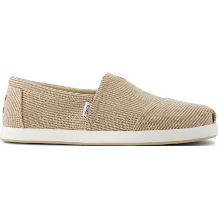 TOMS ALMOND SUBTLE STRIPE 10021911 Beige