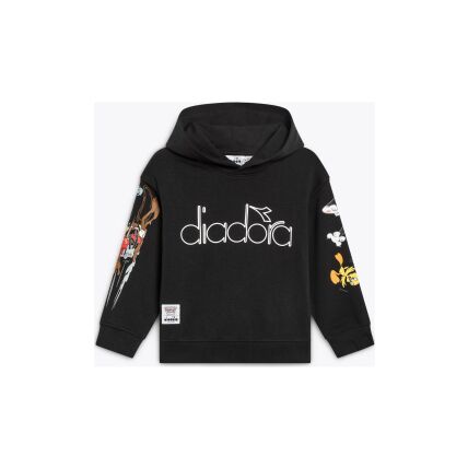 DIADORA JU.HOODIE TEAM Black