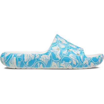 Crocs™ Classic Duke Print Slide v2 Venetian Blue