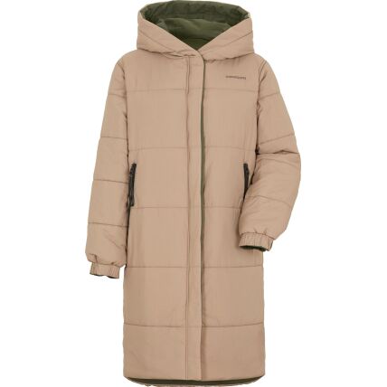 DIDRIKSONS ANNA  WOMEN'S PARKA Beige/Deep Green