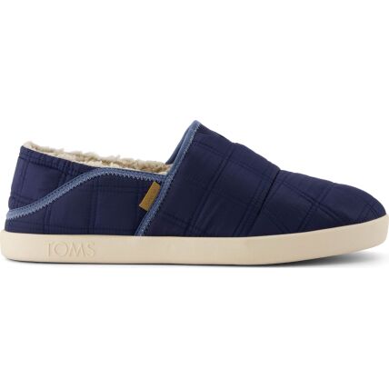 TOMS QUILTED WOVEN MEN'S SLIPPER 10021385 Navy
