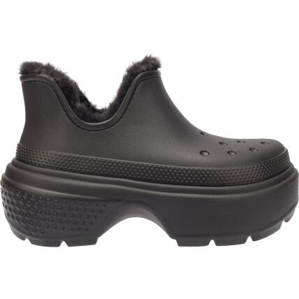 Stomp Lined Shorty Boot Black/Black