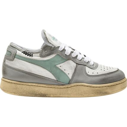 DIADORA Mi Basket Row Cut White /Aluminum