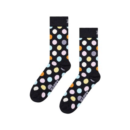 Happy Socks Big Dot Sock Black