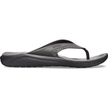 Crocs™ LiteRide Flip Black/Slate Grey