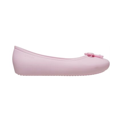 Crocs™ Brooklyn Bow Flat Ballerina Pink