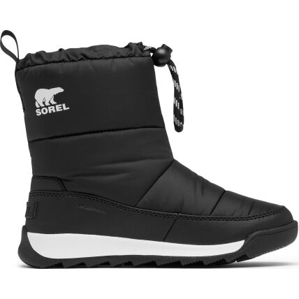 Sorel YOUTH WHITNEY II PLUS PUFFY WP Black/ Sea Salt