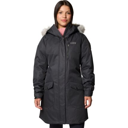 Columbia SUTTLE MOUNTAIN LONG INSULATED JACKET Black