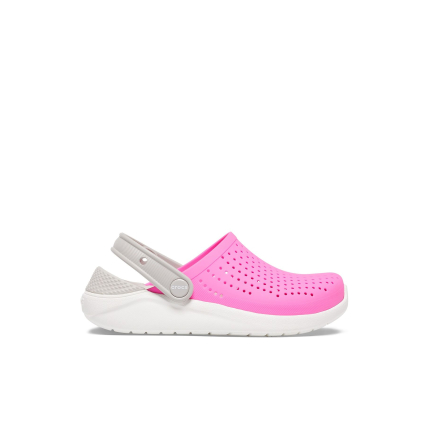 Crocs™ LiteRide Clog Kid's Electric Pink/White